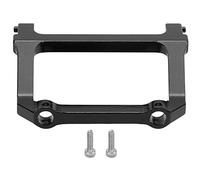 petjoyful RC Aluminium Alloy Front Bumper Mount for Axial SCX24 C10 1/24 RC Car Upgrade Parts (Black)