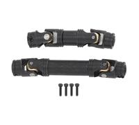 petjoyful RC Drive Shaft Replacement Adjustable Universal Metal Front and Rear CVD Driveshaft for 1/18 RC Crawler