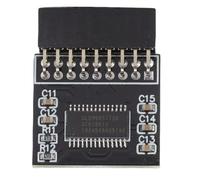 petjoyful TPM 2.0 Security Module LPC Interface 18Pin Encryption Module Support for Win 7 8.1 10 Platform