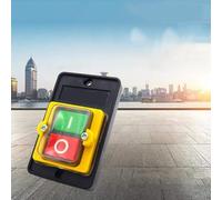 petjoyful Universal KAO-5M Safety Switch Emergency Stop Safe Cut Off Killer and Switches Electromagnetic Switch for Grinding Machine