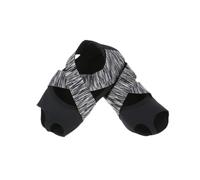 petjoyful Women Yoga NOn slip Pilates Barre Soft Wrap Dance Training Shoes Grey (L（39-40）)