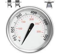 PETKAO Grill Thermometer Replacement for Weber Grill Model