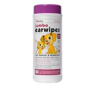 Petkin Jumbo Ear Wipes (80pcs)