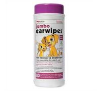 Petkin Jumbo Ear Wipes (80pcs)