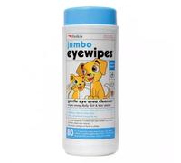 Petkin Jumbo Eye Wipes, Pack of 80
