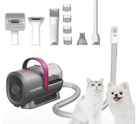 PETKIT 5-in-1 Grooming Tool Set with Hair Vacuum, Quiet Motor, Integrated Dust Collection, Cool/Warm Air Drying, Multiple Attachments, For Dogs & Cats
