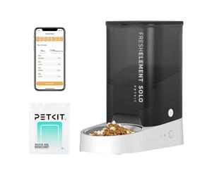 PETKIT Automatic Cat Feeder, 2.4GHz Auto Cat Feeder with App Control 3L, Low Food & Blockage Sensor, 304 Stainless Steel Bowl, Fresh Lock Technology,1-30 Meals/Day Anti-Clog Pet Feeder