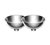 PETKIT Double Stainless Steel Cat Bowls Replacement Bowls, Easy to Clean, 2 pcs