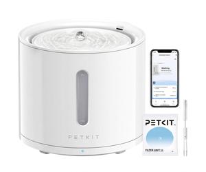 PETKIT EVERSWEET Solo 2 Ultra-Quiet Pet Water Dispenser - 70oz/2L for Indoor Cats Dogs, 3 Working Settings, See-Through Window & Smart App Control