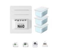 PETKIT Odour Eliminator N60 for PUROBOT ULTRA, PUROBOT Max Pro,PUROBOT Max Pro 2, PUROBOT Crystal Duo Self Cleaning Cat Litter Tray, Odor Control for Automatic Litter Box, 3Pcs