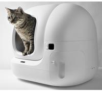 PETKIT Pura Max 2 Self-Cleaning Cat Litter Box Tray, 76 L Cat Litter Tray, Self-Cleaning, xSecure, Pura Max 2 for Multiple Cats (Deodorant and Sand Cushion Free, with N50, with 2 trash bags)