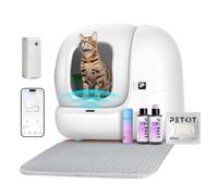 PETKIT PURA MAX 2 Self Cleaning Cat Litter Tray, App Control Automatic Cat Litter Tray for Multi-Cats, Extra-Large, Advanced Odour Control Smart Robot Litter Box with Mat and Liners
