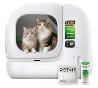 PETKIT Purobot Max 3 Automatic Cat Litter Tray - Odour Control, Leak-Proof | Wide Low Entry for Large & Multi-Cat Homes, App Control, Anti-Pinch Safety, Up to 15 Days Hands-Free Cleaning, N50 Deodorant