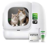 PETKIT Purobot Max 3 Automatic Cat Litter Tray Odour Free&Leak Control | App Control, Low Entrance fr Large & Multi-Cat, Always-Open & Anti-Pinch Design, Self Cleaning Litter Box with Trash Bags&N50