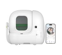 PETKIT Self Cleaning Cat Litter Tray with AI Camera, PUROBOT MAX PRO 2.0, 76L Automatic Cat Litter Tray with Pull&Wrap Waste Disposal, Dual Odor Control with N50&N60, App Control with Health Monitor