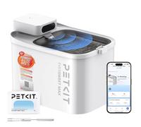 PETKIT Wireless Cat Water Fountain, EVERSWEET MAX 2, Heat-Resistant Material for Hot Water Cleaning and Dishwasher-safe, Battery Operated Cat Fountain with Motion Sensor & App Control, Ultra Quiet, 3L