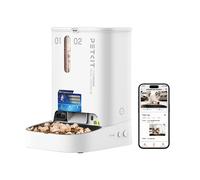 PETKIT YumShare Dual-hopper 2 Automatic Feeder with Camera | Capacity 5 L | Mate