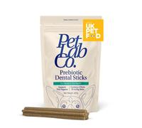 Petlab Co. Prebiotic Dental Sticks, Dog Dental Sticks To Target Plaque Build-Up At The Source & Keep Breath Fresh, 600 grams