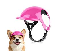PETLESO Dog Helmet for Medium Breed with Ear Holes, Padded with Sponge, Head Protection for Riding/Halloween Cosplay,M