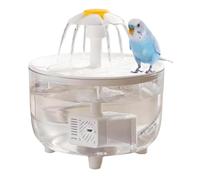 Petlex Bird Bath Indoor Automatic Parrot Shower Bathtub with Pump Recirculating Filtration Safe for Birds to Bathe or Drink, Perfect for Parakeets Budgie Cockatiels Lovebirds Finches Canaries