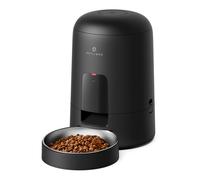 PETLIBRO Air Automatic Pet Feeder - 2L, Black, with Timer, with 180-Day Battery Life, Anti-Mistake Touch Design & Up to 6 Meals per Day, Ideal for Small/Medium Cat & Dog
