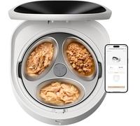 PETLIBRO Automatic Cat Feeder Wet Food with Stainless Steel Bowl, Refrigerated Auto Cat Feeder with Semiconductor Cooling, 3 Fresh Meals for 3 Days, App-Controlled Pet Food Dispenser, Easy to Clean