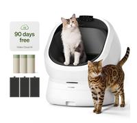 PETLIBRO Automatic Litter Box with AI-Camera Waste Analysis & 90-Day AI Trial, Open-Top Self Cleaning Litter Box for Large Cats with Multi-Cats Recognition, Weight & Usage Tracking, Auto Odor-Control