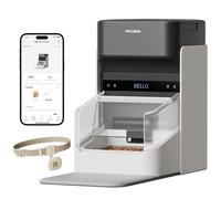 PETLIBRO Automatic RFID Cat Feeder, Personalized Meals, Activated by Neck Sensor, Cat Detection and Diet Monitoring for Households with Multiple Pets and