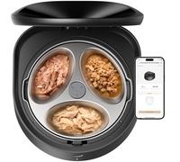 PETLIBRO Automatic Wet Food Cat Feeder, Refrigerated Auto Cat Feeder with Stainless Steel Bowl & Semiconductor Cooling, Fresh Meals for 3 Days, Wi-Fi App-Controlled Pet Food Dispenser, Easy to Clean