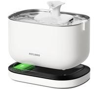 PETLIBRO Cat Water Fountain for Cats Inside,Wireless Pet Water Fountain,2.5L/84oz Dockstream Battery Operated Automatic Cat Fountains for Drinking with Wireless Pump,Easy Cleaning,BPA-Free for Cat Pet