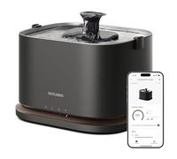 PETLIBRO Dockstream 2 Cat Water Fountain, Tracks Drinking Volume, 3L Black