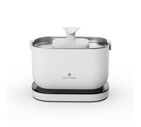 PETLIBRO Dockstream Cordless Fountain - 2.5L, White, Battery Operated, Easy Cleaning, BPA-Free