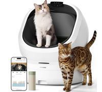 PETLIBRO Luma Automatic Self-Cleaning Cat Litter Box, AI Camera Waste Analysis, 24/7 Odour Control Fan, Multi-Cat Recognition (Up to 10), Smart App Tracking, Safety Sensors, Large Open Top