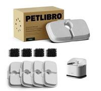 PETLIBRO Replacement Filters, for RFID Dockstream Smart Cat Water Fountain PLWF305, 4-Pack