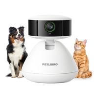 PETLIBRO Scout AI Pet Camera, Cat Dog Multi-Pet Recognition & Behavior Tracking, 1080p Pan/Tilt Indoor Camera, 360° HD View, Colour Night Vision, 2-Way Audio, Premium with Subscrpition