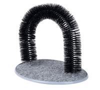 Petlicity Cat Bristle Grooming Scratcher Arch