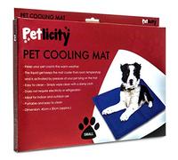 Petlicity ® Cooling Gel Mat for Pets - Magic Multi-Function Jelly Pad Cushion Absorbs Heat From Animal to Keep them Cool - Portable and Easy to Wipe Clean (Large)