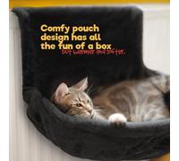 Petlicity Deluxe Cat Radiator Bed - Black