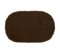 Petlife Vetbed Original for Dog/ Cat, Oval, 18-inch, Brown
