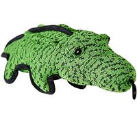 Petlou Squeaky Dog Toys Plush Dog Toys with Mulit-Colour and Size (Green, 13 Inch)