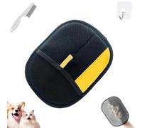 Petlova Sweep Glove, 2025 Upgrade 1/2/3 Pcs Anti-Static Double-Sided Pet Grooming Gloves, Reusable Efficient Cleaning Gloves for Dog Cat Long and Short Hair, Clothes, Sofas, Carpets (1-Pcs-B)