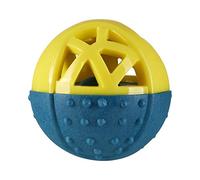 PetLove Nuzzle Puzzle Ball, Interactive, Dual Textured, Enrichment, Foraging Dog Treat Toy with Squeaker, Fill with Treats, Paste and Food