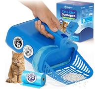 PetLovers Cat Litter Scoop - Durable Litter Scooper with Deep Shovel, Easy Clean Design for Fast Waste Removal, Ideal for Daily Cat Litter Box Cleaning