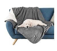 Petmaker Waterproof Pet Blanket Collection- Reversible Throw Protects Couch, Car, Bed from Spills, Stains, or Fur - Dog and Cat Blankets Large