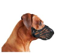 PetnBeyond Silicone Basket Dog Muzzle - for Small, Medium, and Large Dogs - Soft Cage Muzzle to Prevent Biting, Chewing, and Barking - for Grooming, Training - Breathable Humane (Medium)