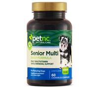 PetNC Natural Care, Senior Multi Daily Formula, Senior Dog, Liver Flavor, 60 Chewables