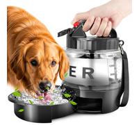 PETNF 56 oz Portable Dog Water Bottle for Travel， Travel Water Bowl for Dogs Leak-Proof， Suitable for Large Pet Drinking, A Must-Have for Outdoor, Camping, Walking, Beach, Hunting, and Other Scenes