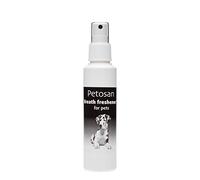 Petosan Breath Freshener Spray for Pets - Dental Care for Dogs - Eliminates Bad Breath, Prevents Plaque Build-Up, Easy to Use, 100ml Bottle
