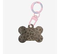 Petoskey Stone 1 Printing Acrylic Dog Bone Ornament,Dog Tags Personalized Pet Ornament, Key Chain Bone Shaped Id Tags