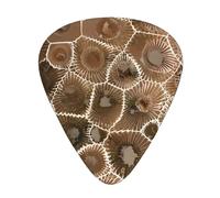 Petoskey Stone Fashion Colour Guitar Picks 12 Packï¼Œ For Acoustic Guitar Electric Guitar Ukulele